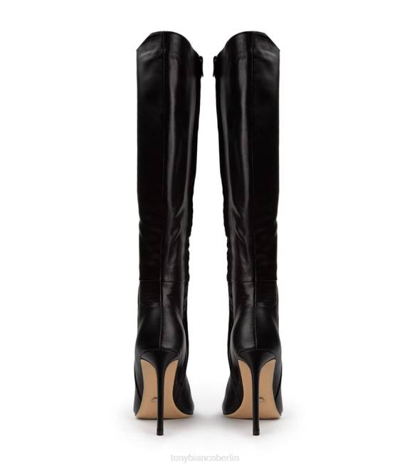 kniehohe Stiefel| de Tony Bianco Frauen Apollo-Kalbsstiefel schwarzes Venedig 4624405